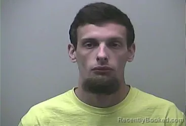 Mugshot of Tristan Timothy Kelsey booked in Midland County, Michigan on October 14, 2026