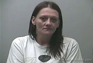 Mugshot of Brandi Ann Lowery booked in Midland County, Michigan on October 3, 2026