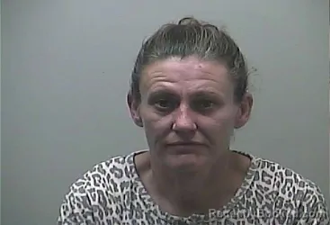 Mugshot of Jenny Marie Maier booked in Midland County, Michigan on October 24, 2026