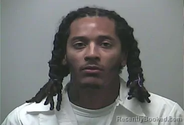 Mugshot of Saivon Marcelus Mitchell booked in Midland County, Michigan on October 13, 2026