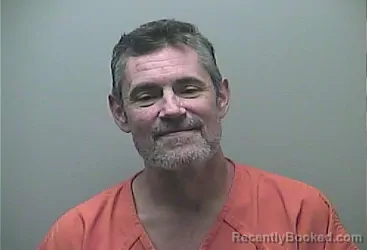 Mugshot of Dennis Keith Newell booked in Midland County, Michigan on October 16, 2026