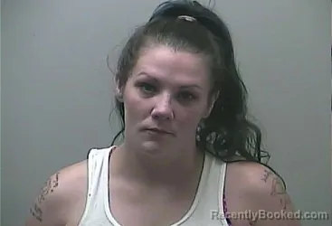Mugshot of Tiffany Anne Nichols booked in Midland County, Michigan on October 18, 2026