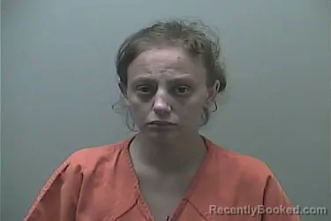 Mugshot of April Rose Okelly booked in Midland County, Michigan on September 9, 2026