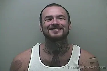 Mugshot of Christian Joseph Passinault booked in Midland County, Michigan on August 23, 2026