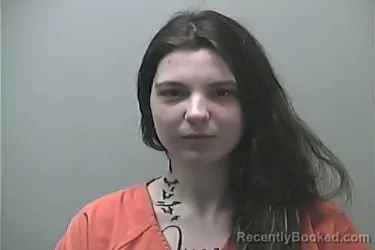 Mugshot of Riley Ann-Isabelle Reed booked in Midland County, Michigan on August 24, 2026