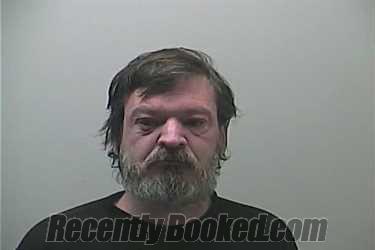 Booking photo from Midland County, Michigan
