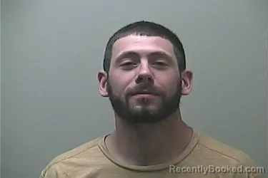Mugshot of Tanner Blaine Schmidt booked in Midland County, Michigan on August 27, 2026
