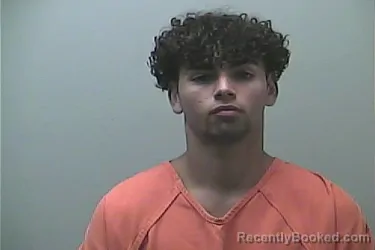Mugshot of Aiden Ron Zuniga booked in Midland County, Michigan on August 13, 2026