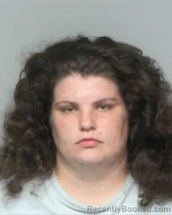 Mugshot of Brandi Rae Chriscoe booked in Randolph County, North Carolina on October 13, 2026