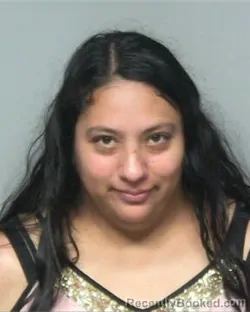 Mugshot of ANA LUCIA ZAMORA-MORALES booked in Randolph County, North Carolina on May 7, 2026