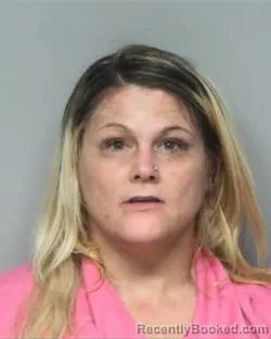 Mugshot of BRITTANY BIANCA MUEHLBACH booked in Randolph County, North Carolina on April 23, 2026
