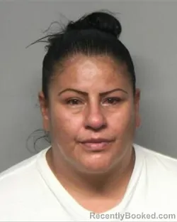 Mugshot of Alejandra Maribel Guerrero booked in Randolph County, North Carolina on August 22, 2026