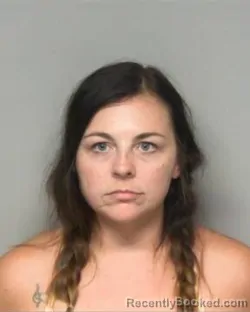 Mugshot of ASHLEY MARIE GARNER booked in Randolph County, North Carolina on August 2, 2026