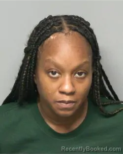 Mugshot of Tamekia Felise Smith booked in Randolph County, North Carolina on August 21, 2026