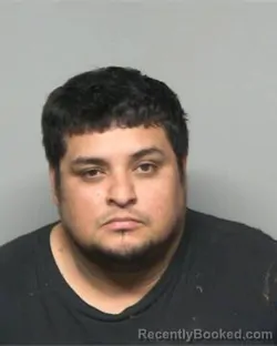 Mugshot of Gerardo Sanchez Escamilla booked in Randolph County, North Carolina on October 8, 2026