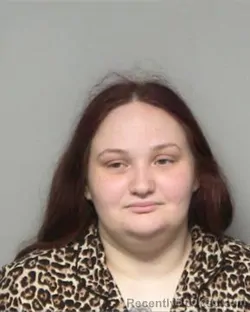 Mugshot of Brianna Mikayla Knox booked in Randolph County, North Carolina on August 17, 2026