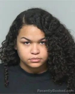 Mugshot of Leudy Alexa Castillo booked in Randolph County, North Carolina on October 2, 2026