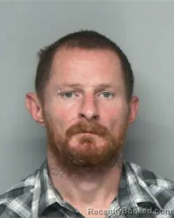 Mugshot of Jonathan Lee Gaddy booked in Randolph County, North Carolina on August 20, 2026