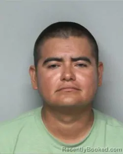Mugshot of Heriberto Cruz Vazquez booked in Randolph County, North Carolina on August 17, 2026