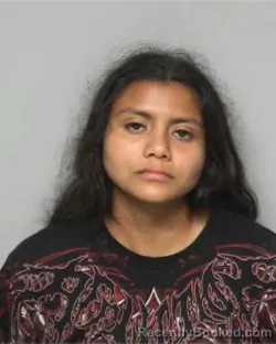 Mugshot of Dianelis Ariana Gonzales-Galan booked in Randolph County, North Carolina on September 13, 2026