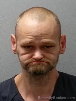 Mugshot of Jeffrey Allen Boyette booked in Oceana County, Michigan on September 9, 2026