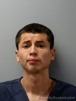 Mugshot of Carlos Javier Gomez booked in Oceana County, Michigan on July 4, 2026