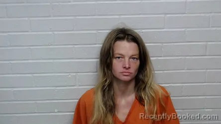 Mugshot of Jessica Rose Blue booked in Richmond County, North Carolina on August 18, 2026