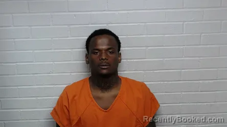 Mugshot of Laticus Tymarkion Brown booked in Richmond County, North Carolina on July 22, 2026