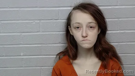 Mugshot of Victoria Rose Bourne booked in Richmond County, North Carolina on August 20, 2026