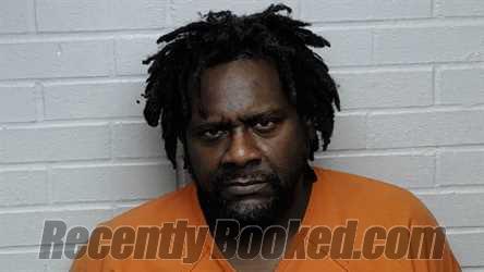 Booking photo from Richmond County, North Carolina