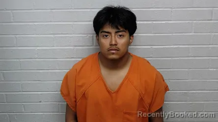 Mugshot of Bernardo Nunez Garcia booked in Richmond County, North Carolina on August 23, 2026