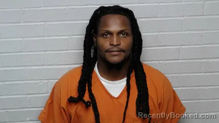 Mugshot of Jacquale Jermaine Isaac booked in Richmond County, North Carolina on August 8, 2026