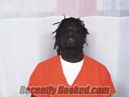 Booking photo from Richmond County, North Carolina