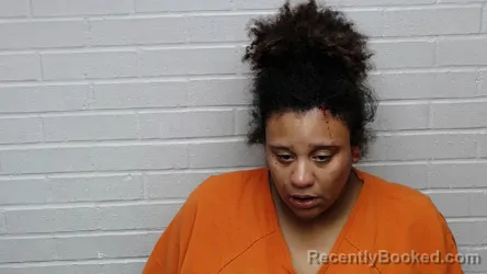 Mugshot of Angelica Gabe'eille Jeanette Land booked in Richmond County, North Carolina on October 13, 2026