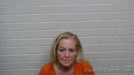 Mugshot of CYNTHIA ANN MCDONALD booked in Richmond County, North Carolina on July 10, 2026