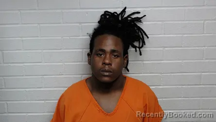 Booking photo from Richmond County, North Carolina