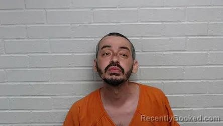 Mugshot of Matthew Oxendine booked in Richmond County, North Carolina on August 20, 2026