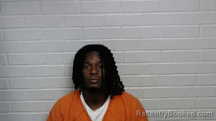Booking photo from Richmond County, North Carolina