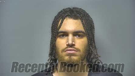 Booking photo from Saginaw County, Michigan