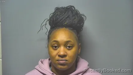 Mugshot of JASMINE CORI LAWRENCE booked in Saginaw County, Michigan on April 1, 2026