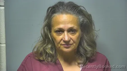 Mugshot of TONI LYNN CZOLGOSZ booked in Saginaw County, Michigan on April 27, 2026