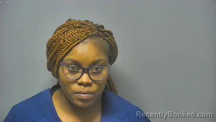 Mugshot of AYISHA QUANETTA DAVIS booked in Saginaw County, Michigan on April 29, 2026
