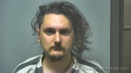 Mugshot of TYLER LEE BARTON booked in Saginaw County, Michigan on May 2, 2026