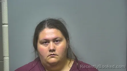 Mugshot of HEATHER LEA-ANN SHANGLE booked in Saginaw County, Michigan on June 12, 2026