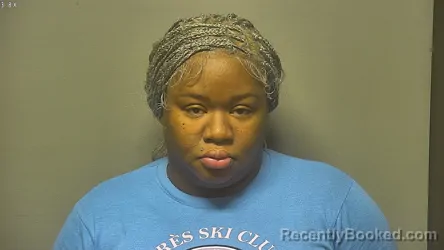 Mugshot of DANISHA NICHOLE ROACH booked in Saginaw County, Michigan on June 16, 2026