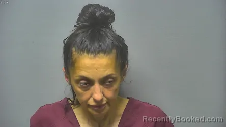 Mugshot of KRISTIE ELIZABETH GALLOP booked in Saginaw County, Michigan on June 18, 2026