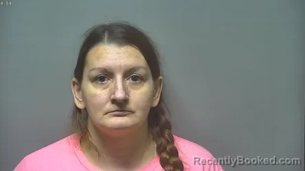 Mugshot of ERICA ANN MOGGO booked in Saginaw County, Michigan on June 24, 2026