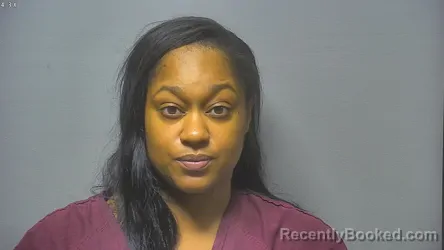 Mugshot of RI-KEYDRA DELSHAY ROGAN booked in Saginaw County, Michigan on July 13, 2026