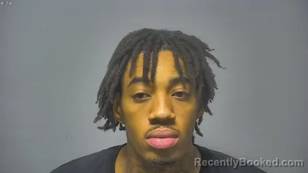 Mugshot of Daeshawn Armon Hughes booked in Saginaw County, Michigan on August 6, 2026
