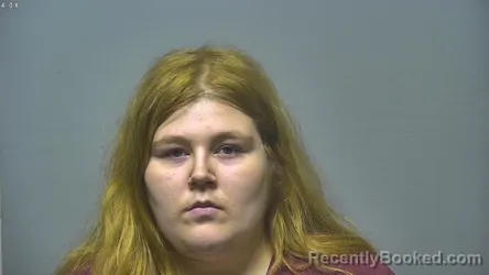 Mugshot of Angelina Kay Webber booked in Saginaw County, Michigan on August 10, 2026